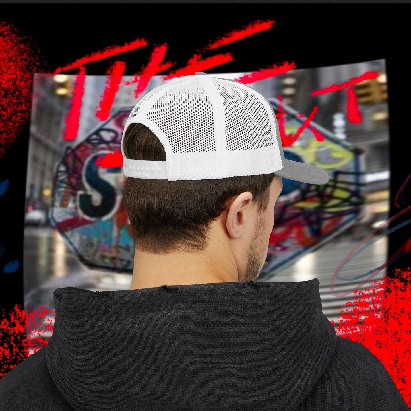 Industrial Street 'Vent' Digital Camo Snapback Trucker Cap