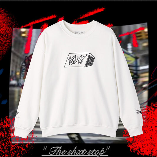 VenT Industrial Street Art Crewneck Sweatshirt