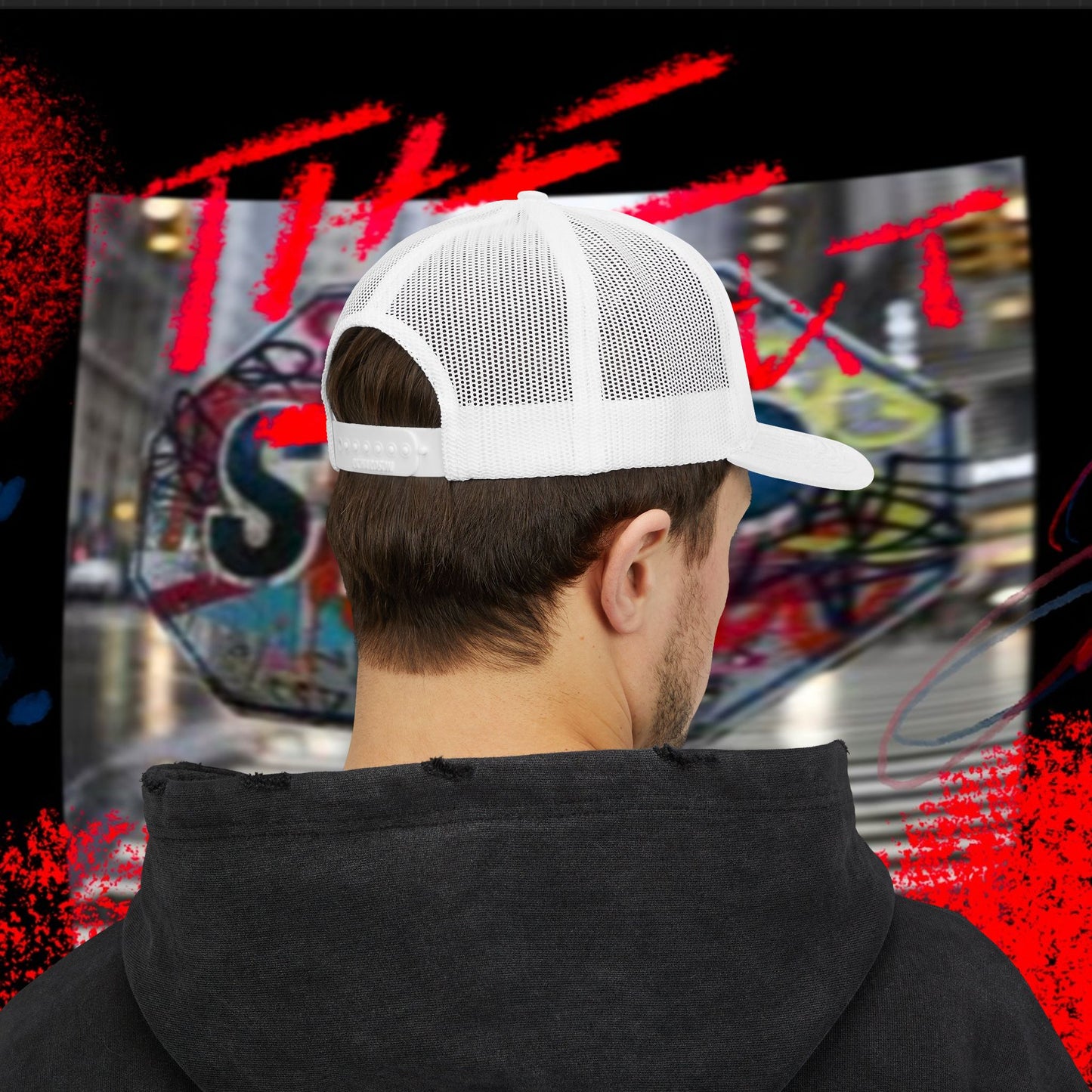 Industrial Street 'Vent' Digital Camo Snapback Trucker Cap