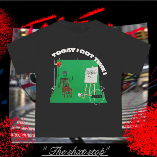 Skater Street Art Beefy-T® T-Shirt — Canvas Digital Print