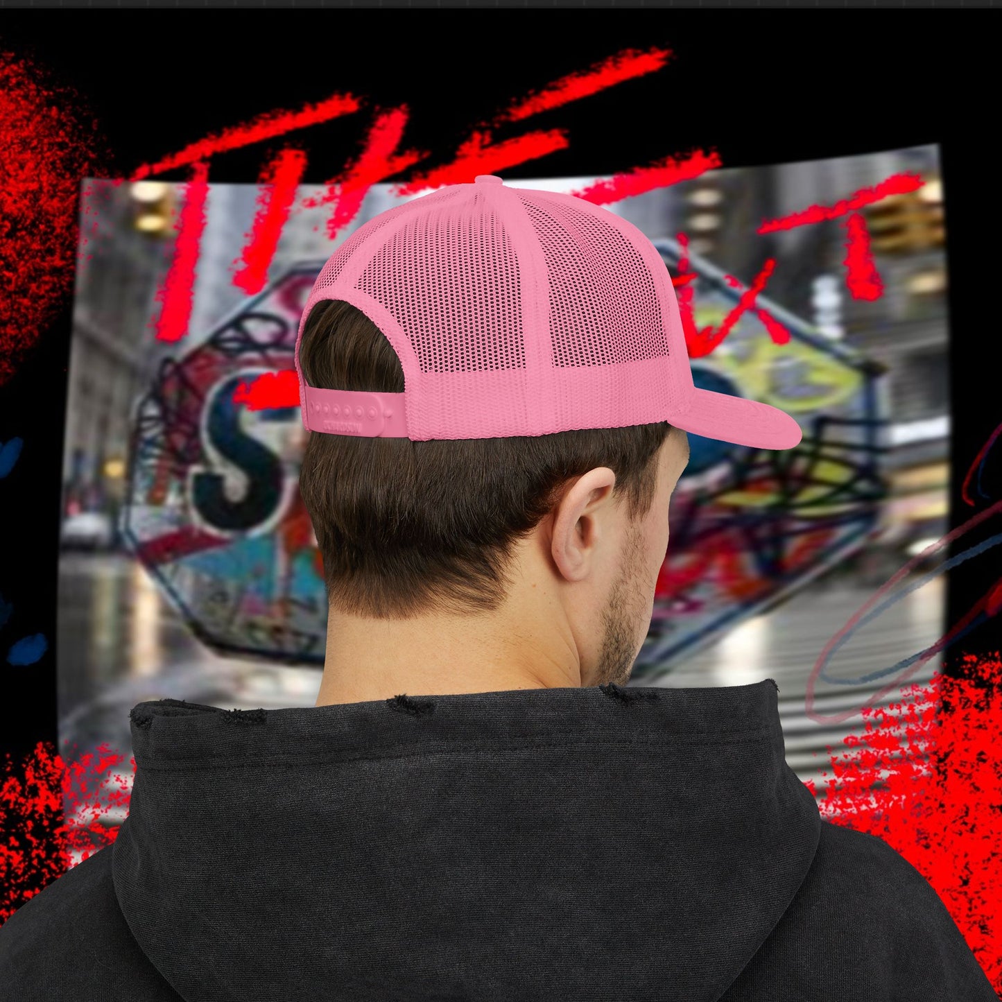 Industrial Street 'Vent' Digital Camo Snapback Trucker Cap